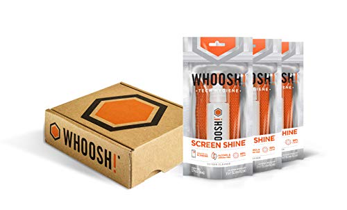 WHOOSH! Screen Cleaner Gift Bundle, 3 x 1.7Oz Individually Pack, Great for All Tech Lovers - Amazon Exclusive