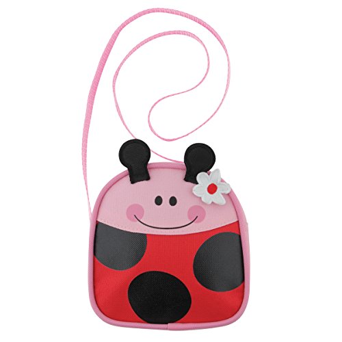 Stephen Joseph Girls' Crossbody Purse, Ladybug, One Size