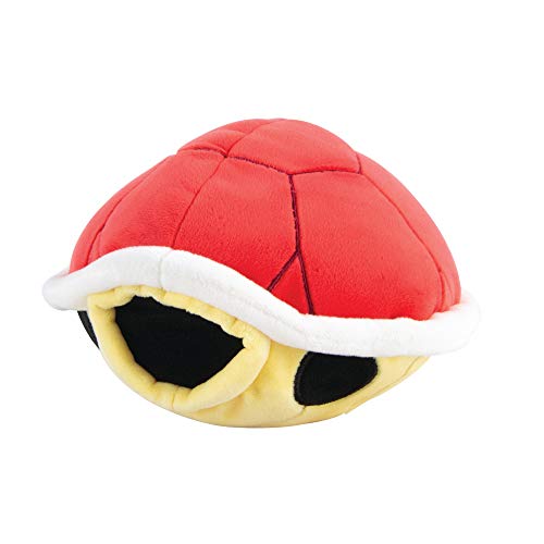 Club Mocchi-Mocchi- Mario Kart Plush - Red Shell Plushie - Squishy Mario Plushies - Plush Collectible Mario Toys - Soft Plush Toys and Mario Room Decor - 6 inch