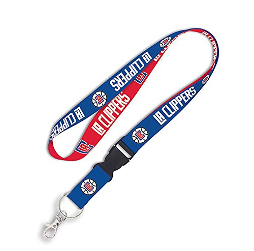 Wincraft NBA Los Angeles Clippers Lanyard with Detachable Buckle, 1'