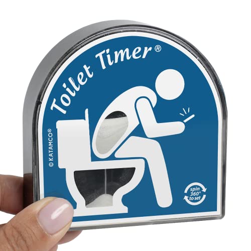 Katamco Toilet Timer (Office), Funny Gift for Men, Husband, Dad, Birthday, Christmas, Father's Day. As seen on Shark Tank.