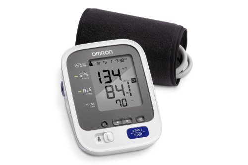 Omron 7 Series Upper Arm Blood Pressure Monitor; 2-User, 120-Reading Memory, Wide-Range Comfit Cuff, BP Indicator LEDs by Omron (BP760N)