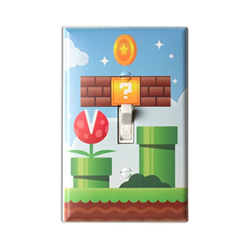 Mario Light Switch Cover - Wall Plate Room Decor WP-08