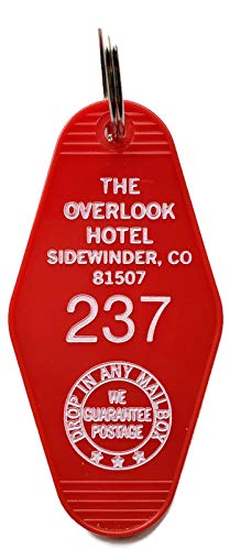 The Overlook Hotel Inspired Key Tag Red/White Room 237 Keychain
