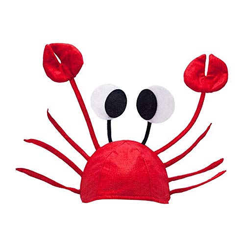Crab Hat Dress Up Theme Party Roleplay
