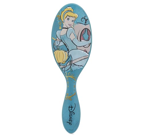 Wet Brush Disney Original Detangler Hair Brush, Cinderella (Elegant Princess) - Ultra-Soft IntelliFlex Bristles - Detangling Brush Glides Through Tangles (Wet Dry & Damaged Hair) - Women & Men