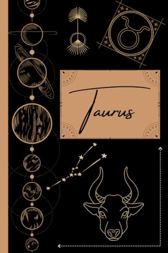 Taurus: Horoscope Journal, Astrology Journal, Taurus Zodiac Notebook, 200 lined pages, Taurus gift for women, girls, teens..: Taurus season birthday