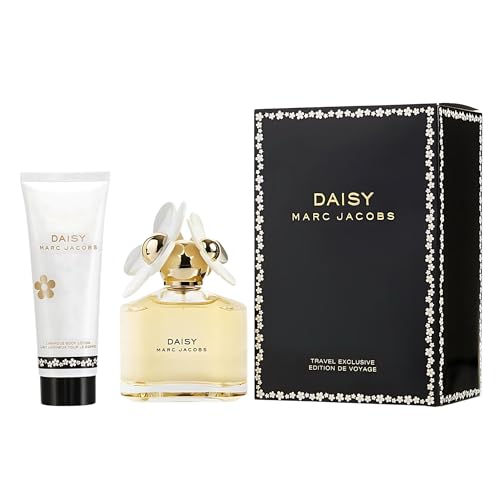 Marc Jacobs Daisy 2-Piece Fragrance Set (Eau de Toilette Spray, 3.4 Ounce and Luminous Body Lotion, 2.5 Ounce)