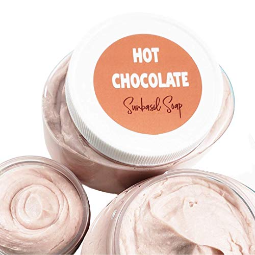 Hot Chocolate Whipped Body Butter Lotion. Cozy Scented Skin Cream. Fall Winter Moisturizer for Her