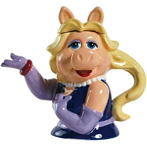 Westland Giftware Ceramic Teapot, Muppets Miss Piggy, 8-Inch