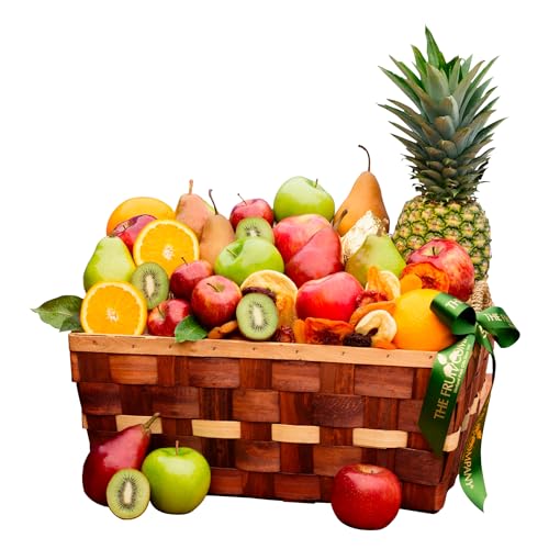 The Fruit Company Festival Of Fruit Basket, Perfect Birthday Gifts for Women and Men, Fresh Fruit Basket for Birthdays, Anniversaries, Job Promotions, and Other Milestones