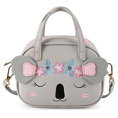 mibasies Toddler Purse for Little Girls Handbags Kids Age 3-8 Kola purse