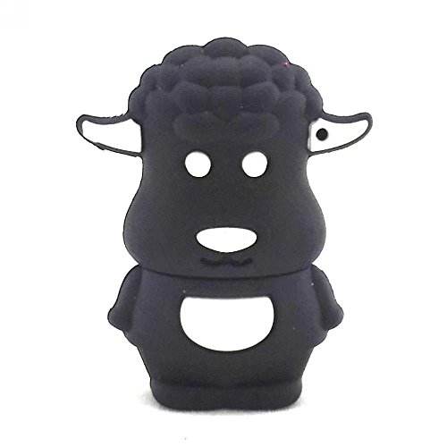 Aneew 16GB Cartoon Black Sheep Animal Model USB Flash Drive Memory Thumb Stick Pendrive