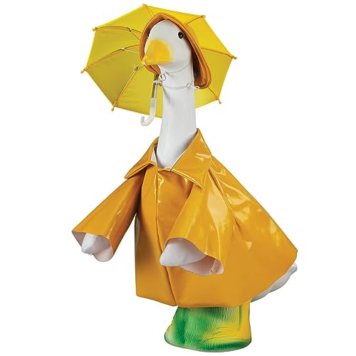 Fox Valley Traders Raincoat Goose Outfit, Crafted with 100% Polyurethane, by GagglevilleTM