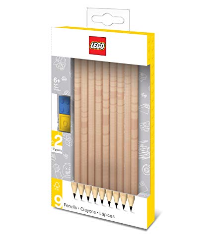 LEGO Stationery 9 Pack Graphite Pencil