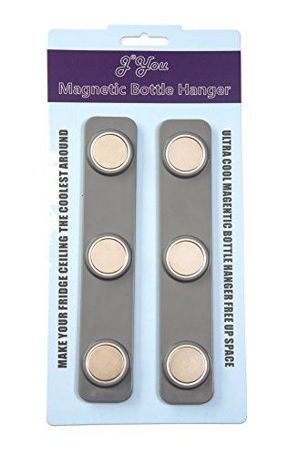 Beer Loft Magnets for your Refrigerator Beer Bottle Storage (Grey)