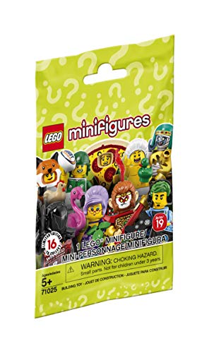LEGO Minifigures 71025 Series 19 Building Kit, New 2019 (1 Minifigure), Multicolor