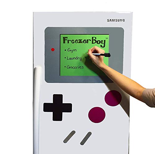 FreezerBoy (TM) Dry-Erase Whiteboard Refrigerator Magnets