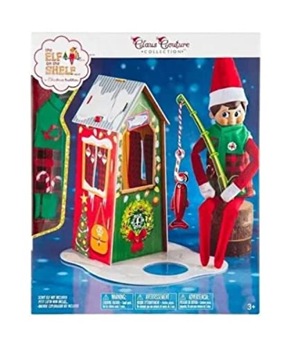 The Elf on the Shelf Claus Couture Frosted Fishing Hut