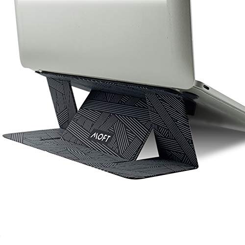 MOFT Laptop Stand, Invisible Lightweight Laptop Computer Stand, Compatible with MacBook, Air, Pro, Tablets and Laptops Up to 15.6”, Patented (Black Line)