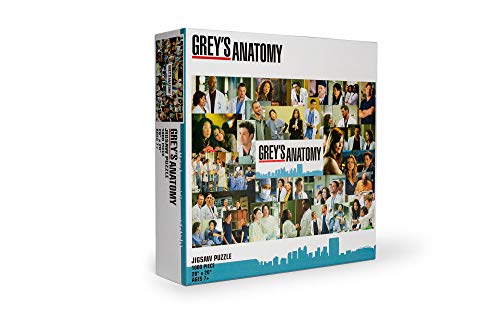 Toynk Grey's Anatomy Collage 1000 Piece Jigsaw Puzzle for Adults | Educational Toy Gifts | Challenging Interactive Brain Teaser for Family Game Night | 28 x 20 Inches