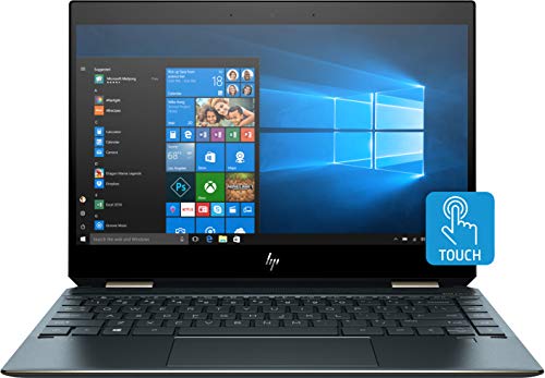 HP Spectre x360 13 2-in-1 Laptop: Core i7-8565U, 16GB RAM, 512GB SSD, 13.3' 4K UHD Touchscreen Display, Backlit Keyboard, Fingerprint Reader