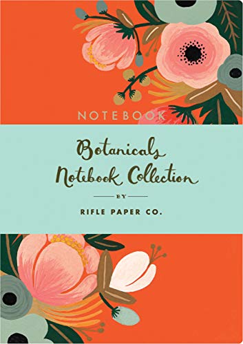 Botanicals Notebook Collection : Set of 3 Floral Paperback Notebooks by Rifle Paper Co. : (Floral Notebook Sets, Diary Notebooks, Paperback Notebooks)