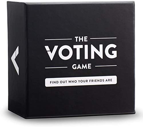 The VOTING GAME - The Hilarious Adult Party Card Game about Finding Out Who Your Friends are - Perfect for College Students, Fun Parties and Board Games Night with your Group