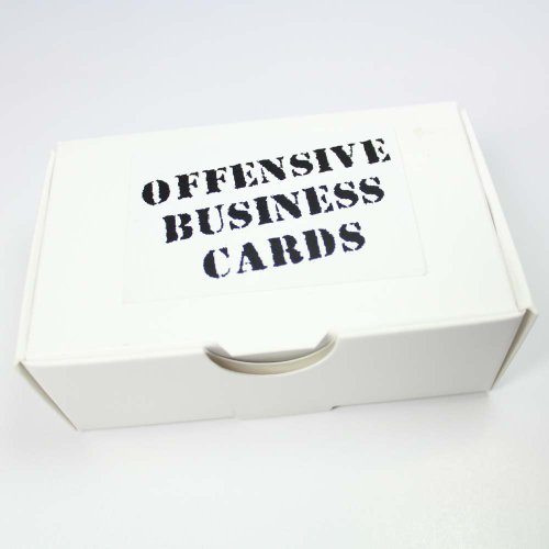 Offensive Business Cards by ThisIsWhyImBroke