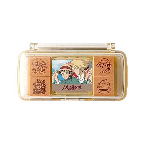 Beverly Ghibli Howl's Moving Castle Stamp Hanko Mini Stamp SGM-018