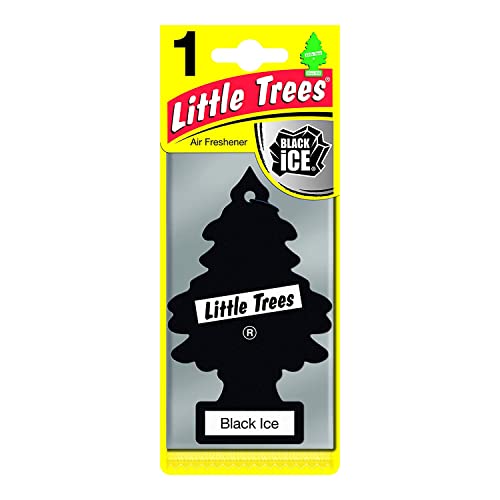 Little-Trees Black Ice Little Tree Air Freshener- 24 Pack