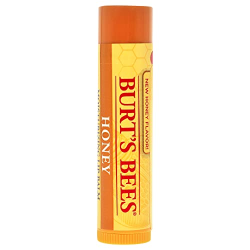 Burt's Bees 100% Natural Moisturizing Lip Balm, Honey with Beeswax - 1 Tube, 0.15 Ounce