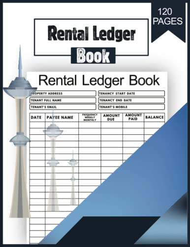 Rental Ledger Book: Every Landlord's Guide to Managing Property, Rental Income & Expenses Tracker Organizer Log Book |Simple Rental Ledger Book | ... Book for Landlord Rental Property Manager