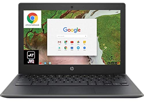 2022 Newest HP Chromebook 11A G8 Education Edition, 11.6' HD Display, AMD A4-9120C(up to 2.4GHz), 4GB Memory, 160GB Space(32GB eMMC+128GB Card), Webcam, USB-C, WiFi, Bluetooth, Chrome OS, JVQ MP