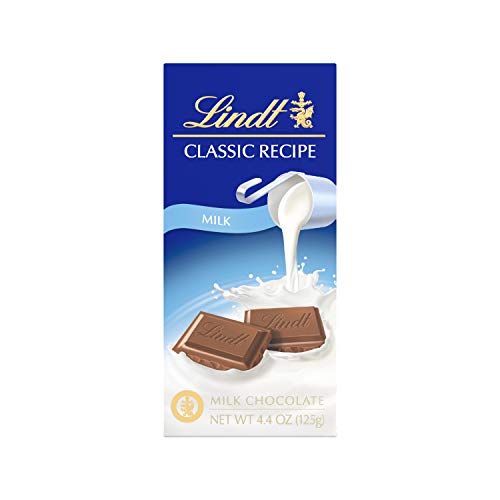 Lindt Classic Recipe Milk Chocolate Bar, 4.4 Ounce, Packaging May Vary