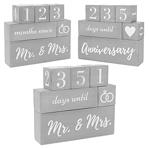 Wedding Countdown Engagement Gifts for Couples Newly Engaged, Engagement Gift for Her Gifts for Newly Engaged Couples Happy Engagement Gifts for Women