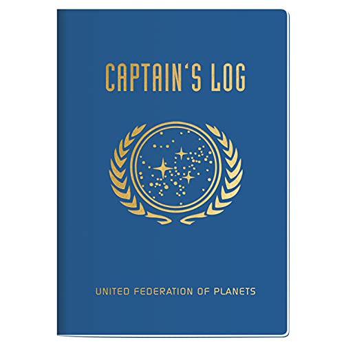 The Unemployed Philosophers Guild Star Trek Captain's Log Passport Sized Mini Notebook
