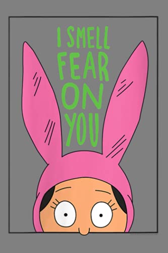 Womens Bob S Burgers I Smell Fear On You Frame V Neck: Notebook Planner - 6x9 inch Daily Planner Journal, To Do List Notebook, Daily Organizer, 114 Pages