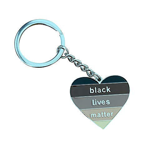 Prime Creations BLM Keychain, Support the Black Lives Matter Keychain for Women & Men, Gifts for | BLM Key Chain