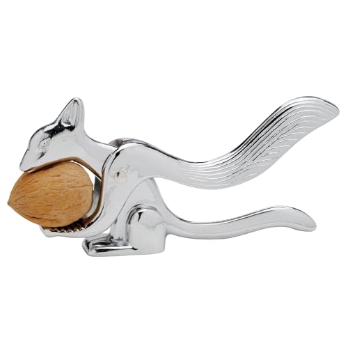 HIC Kitchen The Squirrel Nutcracker, Heavyweight Aluminum