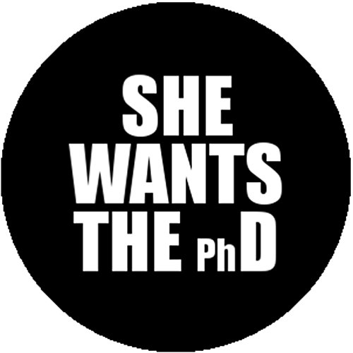 Badge Button Pin She Wants the D Phd Funny Fun Graduation Gift Student Academic