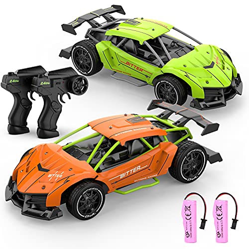X TOYZ Remote Control Car, High Speed Racing Sport RC Cars with Lithium Battery for Kids, 2.4Ghz RC Drift Car 1/22 Scale 14KM/H Electric Vehicle Toy Hobby Car for Boys Girls Kids Gift