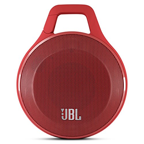 JBL Clip Portable Bluetooth Speaker With Mic, Red