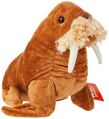 Wild Republic Walrus Plush, Stuffed Animal, Plush Toy, Gifts for Kids, Cuddlekins 8 Inches