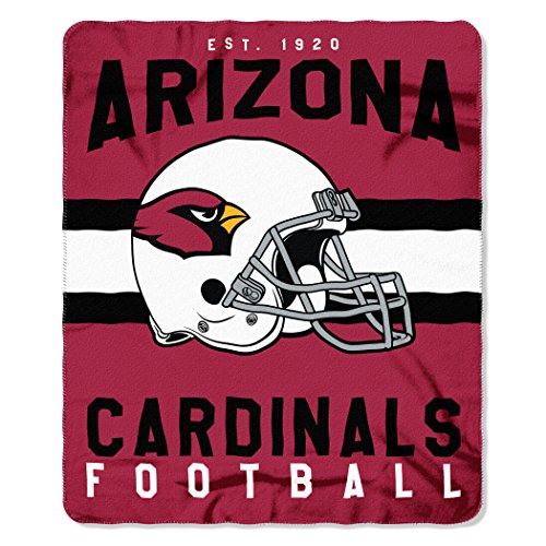 Northwest NFL Arizona Cardinals Unisex-Adult Fleece Throw Blanket, 50' x 60', Singular