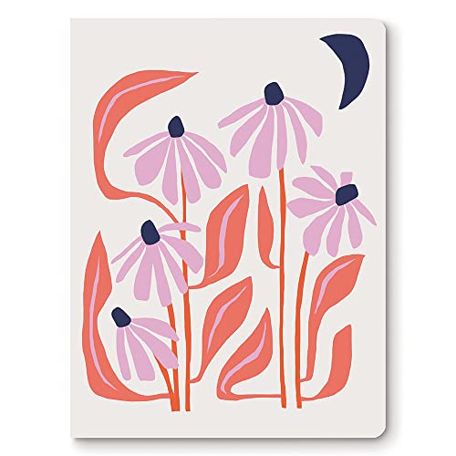 Studio Oh! Medium Deconstructed Journal Notebook, Keep Blossoming 6.5' x 8.62', Hardcover Journaling Notebooks with Full Color Artwork, 192 Lined Pages, 100 GSM Paper Weight, Lay Flat Binding