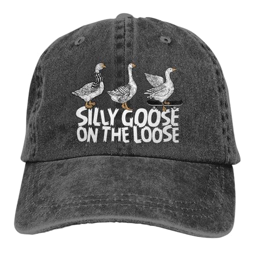 Goose Hat for Men's Funny Hats Silly Baseball Hat Birthday Gift