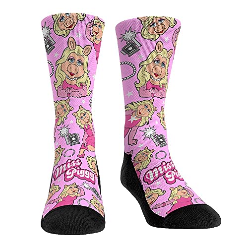 The Muppets Premium Disney Socks (Small/Medium, Miss Piggy - All Over)