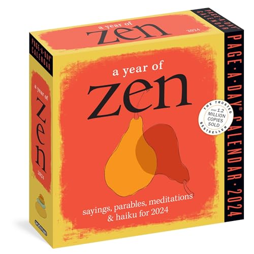 A Year of Zen Page-A-Day Calendar 2024: Sayings, Parables, Meditations & Haiku for 2024