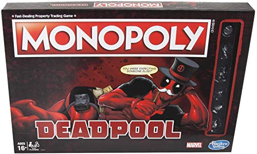 Hasbro Gaming Monopoly Game: Marvel Deadpool Edition